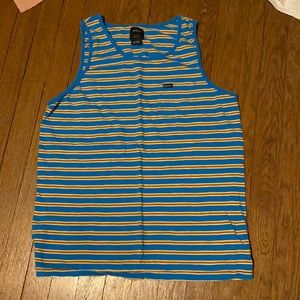 Striped men’s tank good condition